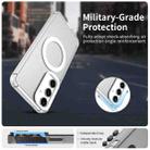 For Samsung Galaxy S25 5G Candy Magsafe PC Hybrid TPU Phone Case(White) - 2