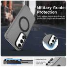 For Samsung Galaxy S25 5G Candy Magsafe PC Hybrid TPU Phone Case(Black) - 2