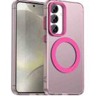 For Samsung Galaxy S25 5G Candy Magsafe PC Hybrid TPU Phone Case(Red) - 1