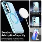 For Samsung Galaxy S25 5G Candy Magsafe PC Hybrid TPU Phone Case(Blue) - 3