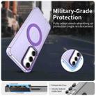 For Samsung Galaxy S25 5G Candy Magsafe PC Hybrid TPU Phone Case(Purple) - 2