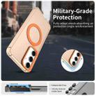 For Samsung Galaxy S25+ 5G Candy Magsafe PC Hybrid TPU Phone Case(Orange) - 2