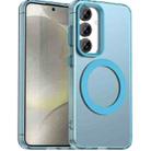 For Samsung Galaxy S25+ 5G Candy Magsafe PC Hybrid TPU Phone Case(Blue) - 1