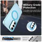 For Samsung Galaxy S25+ 5G Candy Magsafe PC Hybrid TPU Phone Case(Blue) - 2