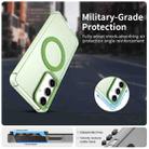 For Samsung Galaxy S25+ 5G Candy Magsafe PC Hybrid TPU Phone Case(Green) - 2