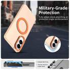 For Samsung Galaxy S25 Edge 5G Candy Magsafe PC Hybrid TPU Phone Case(Orange) - 2