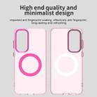 For Samsung Galaxy S25 FE 5G Candy Magsafe PC Hybrid TPU Phone Case(Red) - 3