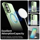 For Samsung Galaxy S25 FE 5G Candy Magsafe PC Hybrid TPU Phone Case(Green) - 2
