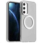 For Samsung Galaxy A16 5G Candy Magsafe PC Hybrid TPU Phone Case(White) - 1