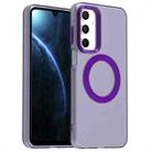 For Samsung Galaxy A16 5G Candy Magsafe PC Hybrid TPU Phone Case(Purple) - 1