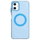 For Samsung Galaxy A06 4G Candy Magsafe PC Hybrid TPU Phone Case(Blue) - 2
