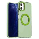 For Samsung Galaxy A06 4G Candy Magsafe PC Hybrid TPU Phone Case(Green) - 1