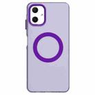 For Samsung Galaxy A06 4G Candy Magsafe PC Hybrid TPU Phone Case(Purple) - 2