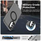 For Samsung Galaxy A15 4G Candy Magsafe PC Hybrid TPU Phone Case(Black) - 2