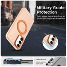 For Samsung Galaxy A25 5G Candy Magsafe PC Hybrid TPU Phone Case(Orange) - 2