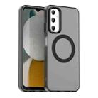 For Samsung Galaxy A05s Candy Magsafe PC Hybrid TPU Phone Case(Black) - 1