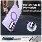 For Samsung Galaxy A16 4G Candy Magsafe PC Hybrid TPU Phone Case(Purple) - 2