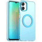 For Samsung Galaxy A06 5G Candy Magsafe PC Hybrid TPU Phone Case(Blue) - 1