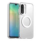 For Samsung Galaxy A17 5G Candy Magsafe PC Hybrid TPU Phone Case(White) - 1