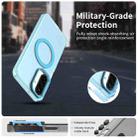 For Samsung Galaxy A17 5G Candy Magsafe PC Hybrid TPU Phone Case(Blue) - 2