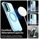 For Samsung Galaxy A17 5G Candy Magsafe PC Hybrid TPU Phone Case(Blue) - 3