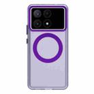 For Xiaomi Poco X6 Pro 5G Candy Magsafe PC Hybrid TPU Phone Case(Purple) - 2