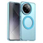 For Xiaomi Civi 4 Pro Candy Magsafe PC Hybrid TPU Phone Case(Blue) - 1
