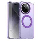 For Xiaomi Civi 4 Pro Candy Magsafe PC Hybrid TPU Phone Case(Purple) - 1