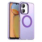 For Xiaomi Poco M6 5G Candy Magsafe PC Hybrid TPU Phone Case(Purple) - 1