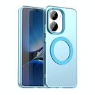 For Xiaomi Poco X7 Pro Candy Magsafe PC Hybrid TPU Phone Case(Blue) - 1