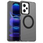 For Xiaomi Poco X5 Pro 5G Candy Magsafe PC Hybrid TPU Phone Case(Black) - 1