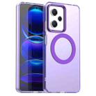 For Xiaomi Poco X5 Pro 5G Candy Magsafe PC Hybrid TPU Phone Case(Purple) - 1
