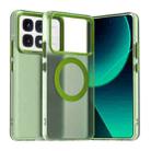 For Redmi K70 Ultra Candy Magsafe PC Hybrid TPU Phone Case(Green) - 1