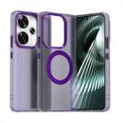 For Redmi Turbo 3 Candy Magsafe PC Hybrid TPU Phone Case(Purple) - 1