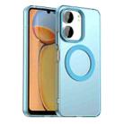 For Redmi 13R 5G Candy Magsafe PC Hybrid TPU Phone Case(Blue) - 1
