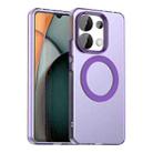 For Redmi Note 13 4G Candy Magsafe PC Hybrid TPU Phone Case(Purple) - 1