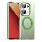 For Redmi Note 13 Pro 4G Candy Magsafe PC Hybrid TPU Phone Case(Green) - 1