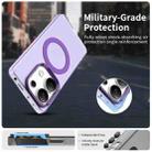 For Redmi Note 13 Pro 4G Candy Magsafe PC Hybrid TPU Phone Case(Purple) - 2