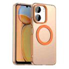 For Redmi 13C 4G Candy Magsafe PC Hybrid TPU Phone Case(Orange) - 1