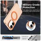 For Redmi 13C 4G Candy Magsafe PC Hybrid TPU Phone Case(Orange) - 2