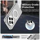 For Redmi 14R Candy Magsafe PC Hybrid TPU Phone Case(White) - 2