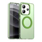 For Redmi Note 14 4G 163.25mm Candy Magsafe PC Hybrid TPU Phone Case(Green) - 1