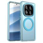 For Redmi Note 14 Pro 4G Candy Magsafe PC Hybrid TPU Phone Case(Blue) - 1