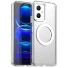 For Redmi Note 12 5G Global / Poco X5 Candy Magsafe PC Hybrid TPU Phone Case(White) - 1
