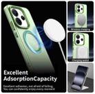For Redmi Note 14 4G 164.84mm Candy Magsafe PC Hybrid TPU Phone Case(Green) - 3