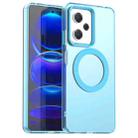 For Redmi Note 12 Pro 5G Global Candy Magsafe PC Hybrid TPU Phone Case(Blue) - 1