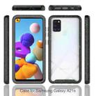 For Samsung Galaxy A21s Shockproof Starry Sky PC + TPU Protective Case(Sky Blue) - 3
