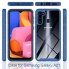 For Samsung Galaxy A21 Shockproof Starry Sky PC + TPU Protective Case(Red) - 3
