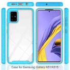 For Samsung Galaxy A51 Shockproof Starry Sky PC + TPU Protective Case(Blue) - 3