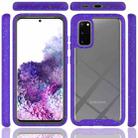 For Samsung Galaxy S20 Shockproof Starry Sky PC + TPU Protective Case(Purple) - 3